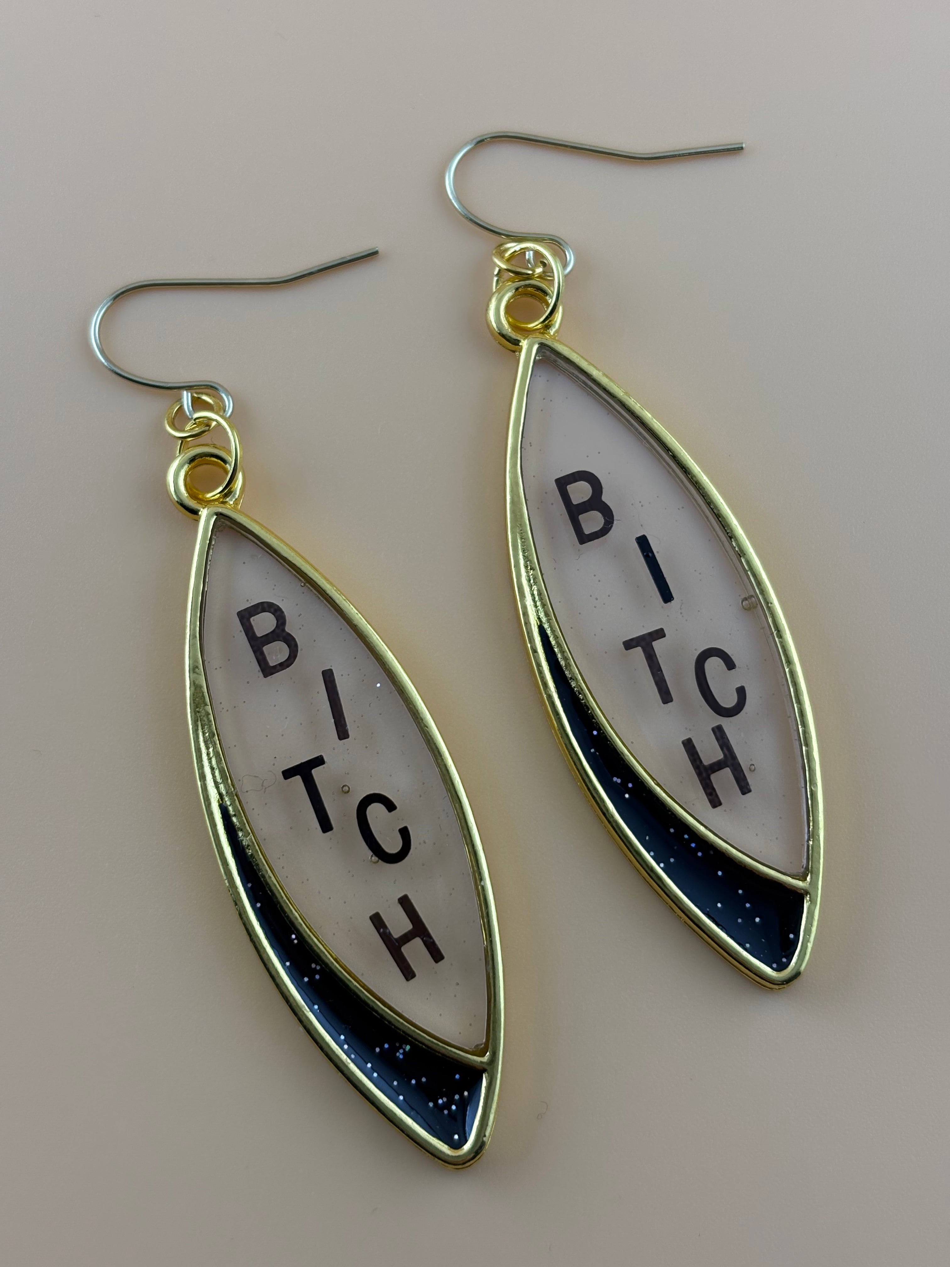 Bitch Earrings